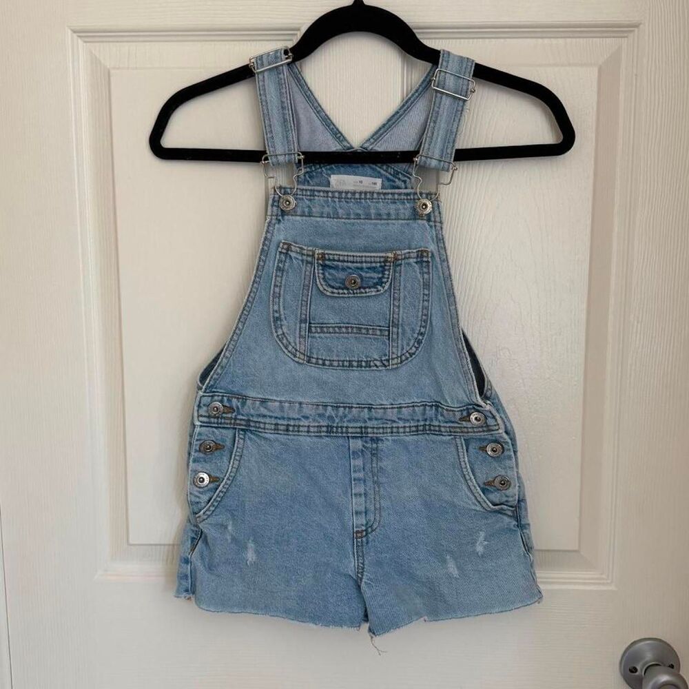 Zara Women's Blue Dungarees-overalls
